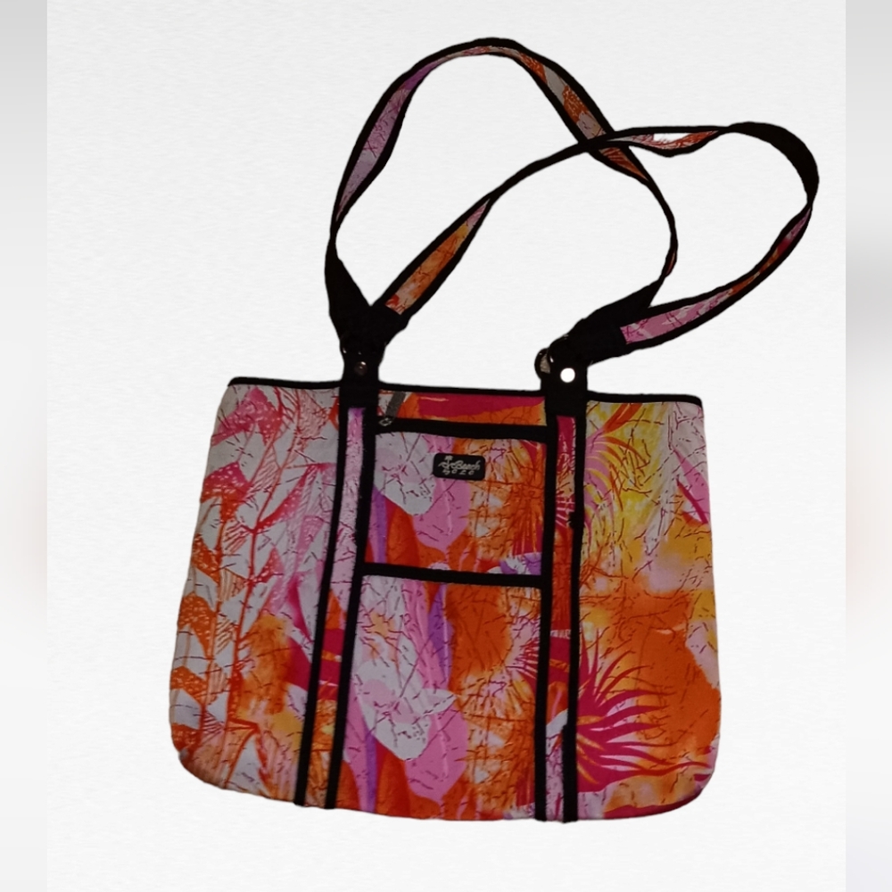 - BEACH CLC COLORFUL NEOPRENE TOTE BAG